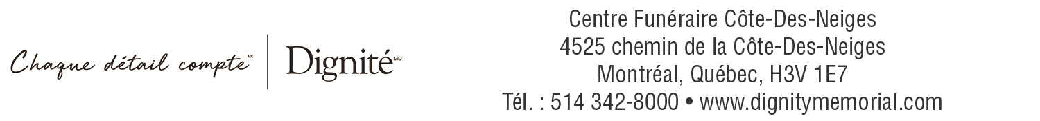 (NECRO) CENTRE FUNERAIRE COTE-DES-NEIGES