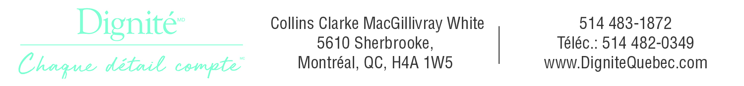 (Nécro) COLLINS CLARKE MACGILLIVRAY WHITE (Mtl)