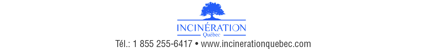 (Nécro) INCINÉRATION QUÉBEC