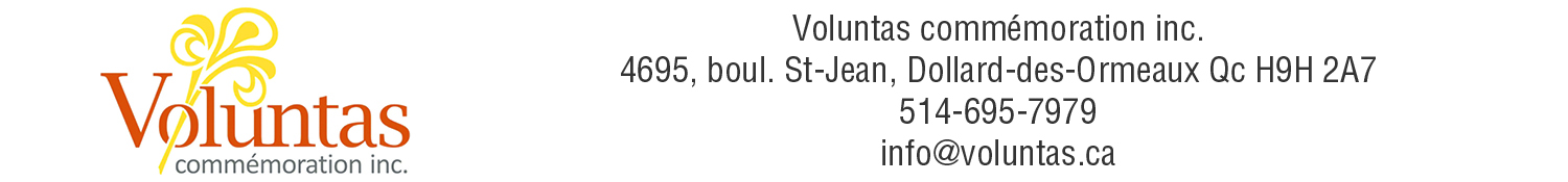(Nécro) VOLUNTAS COMMÉMORATION