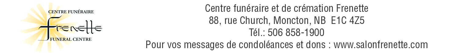 (Nécro) CENTRE FUNÉRAIRE ET DE CRÉMATION FRENETTE