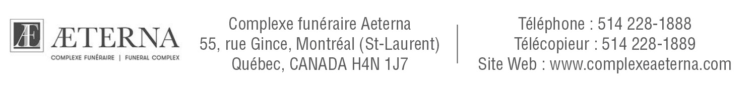 (Nécro) COMPLEXE FUNERAIRE AETERNA